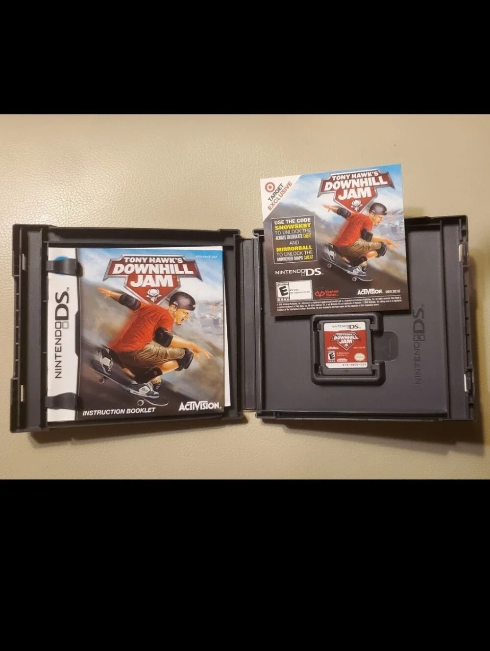 Tony Hawk's Downhill Jam Game Tony Hawk DS Game Skateboard Game DS Tony Hawk